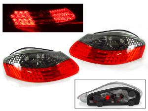 1997-2004 Porsche Boxster DEPO LED Red/Smoke Tail Lights