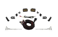 Universal Diode Dynamics DIO Roll Bar Accessories - Stage Series 1 1/2 In Roll Bar Chase Light Kit SSC2 Sport - Yellow (Pair)