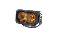 Universal Diode Dynamics DIO LED Light Pods - C2 2.0 Max Yellow Flood Standard ABL (Single)