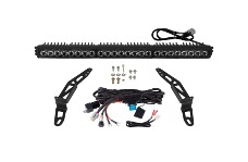 2018 Jeep Wrangler, 2019 Jeep Wrangler, 2020 Jeep Wrangler, 2021 Jeep Wrangler, 2022 Jeep Wrangler, 2023 Jeep Wrangler, 2024 Jeep Wrangler, 2025 Jeep Wrangler, 2026 Jeep Wrangler Diode Dynamics DIO LED Light Bars - Jeep SS30 Bumper LED Kit Pro White Driving ABL 6000K