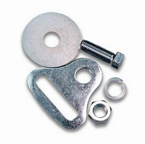 All Cars (Universal), All Jeeps (Universal), All Muscle Cars (Universal), All SUVs (Universal), All Trucks (Universal), All Vans (Universal) DJ Safety Floor Mount Kit - Bolt-In End Fitting (with Nut and Washer)