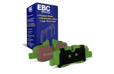 2014 Mini Cooper, 2015 Mini Cooper, 2016 Mini Cooper, 2017 Mini Cooper, 2018 Mini Cooper, 2022 Mini Cooper, 2023 Mini Cooper EBC Brakes EBC Greenstuff Brake Pad Sets - EBC 14+ Mini Hardtop 1.5 Turbo Cooper Greenstuff Rear Brake Pads