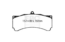 Universal EBC Brakes EBC Yellowstuff Brake Pad Sets - Yellowstuff Performance Brake Pads