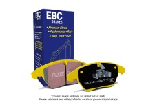 2011 Mini Cooper, 2010 Mini Cooper, 2012 Mini Cooper, 2009 Mini Cooper, 2013 Mini Cooper, 2014 Mini Cooper, 2015 Mini Cooper EBC Brakes EBC Yellowstuff Brake Pad Sets - EBC 09-14 Mini Hardtop 1.6 Turbo J.C Works Yellowstuff Front Brake Pads