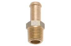 Universal Edelbrock EDE Fittings - Fitting 1/4-18 NPT X 3/8In Single Barb Brass