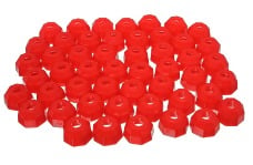 Universal Energy Suspension ES Dust Boots - Red - Tie Rod End Boot Oct-Box Of 50