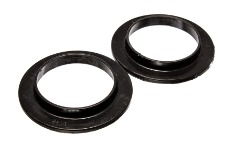Universal Energy Suspension ES Spring Isolators - Black - Universal 2 3/4in ID 4 1/16in OD 9/16in H Black Coil Spring Isolators (2 per set)