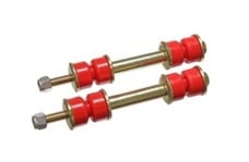 Universal Energy Suspension ES End Links - Red - Universal 2-3/8 Inch Red Front/Rear Sway Bar Fixed Length End Links w/ Hardware
