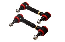 Universal Energy Suspension ES End Links - Red - Universal Red 4-3/4in-5-3/4in inAin Range Pivot Style End Link Set