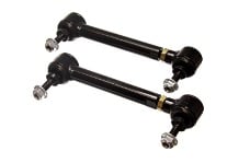 Universal Energy Suspension ES End Links - Black - Universal Black 6-3/4in-7-3/4in inAin Range Pivot Style End Link Set