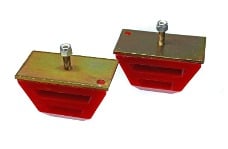 Universal Energy Suspension ES Bump Stops - Red - 2-1/2 Bump Stop Heavy Duty (2)