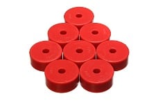Universal Energy Suspension ES Poly Pads - Red - Pad - Med - 2-1/32in OD x 7/16in ID x 13/16in H