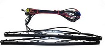 00-04 Pontiac Montana, 00-06 Mazda MPV, 01-06 Lexus LS430, 03-05 KIA Sedona, 04-06 Scion XA, 05-09 KIA Spectra, 05-10 KIA Sportage, 05-11 Hyundai Tucson, 08-09 Saturn Vue, 08-11 Subaru Impreza Everblades Heated Wiper Blades - 66 Series (One 24