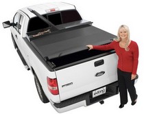 04-11 Ford F150 (5 1/2 ft bed) , 05-08 Lincoln Mark LT (5 1/2 ft)  Extang Express Soft Roll-Up Tonneau Cover with Tool Box