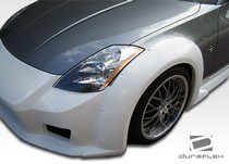 2003-2008 Nissan 350Z Must be used in conjunction with complete wide body kit Duraflex B2 Wide Fenders, Front