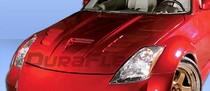 2003-2006 Nissan 350Z Duraflex Vader Fiberglass Hood