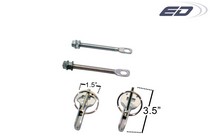 All Jeeps (Universal), Universal - Fits all Vehicles Extreme Dimensions Hood Pins