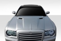 2005-2010 Chrysler 300/300C Duraflex Challenger Hood, 1 Piece
