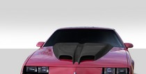 Universal (can work on any vehicle) Duraflex WS6 Look Hood Cowl Scoop Vent - 1 Piece