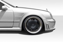 1998-2002 Mercedes CLK 2DR Duraflex Black Series Look Wide Body Front Fender Flares