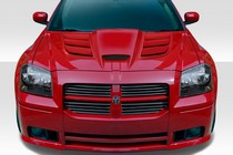 2005-2007 Dodge Magnum Duraflex Viper Look Hood, 1 Piece