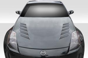 2003-2006 Nissan 350Z Z33 Duraflex TS-2 Hood - 1 Piece