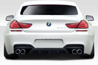 2012-2017 BMW 6 Series F06 F12 F13, 2012-2017 BMW M6 F06 F12 F13 Duraflex AMK Rear Diffuser