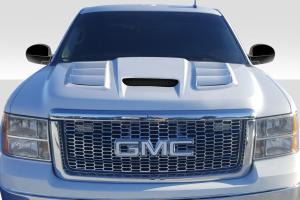 2007-2013 GMC Sierra 1500 Duraflex Viper Look Hood - 1 Piece