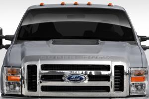 2008-2010 Ford Super Duty F250 F350 F450, 2008-2010 Ford Super Duty F250 F350 F450 Duraflex Raptor Look Hood - 1 Piece