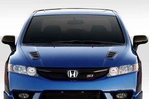 2006-2011 Honda Civic 4DR Duraflex Type M Hood - 1 Piece