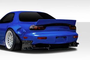 1993-1997 Mazda RX-7 Duraflex TKO Boss Wide Body Rear Diffuser - 9 Piece