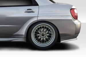 2002-2007 Subaru Impreza WRX STI Duraflex VRS Wide Body Rear Fender Flares - 4 Piece