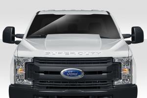 2017-2019 Ford Super Duty F250, 2017-2019 Ford Super Duty F350 F450 Duraflex Cowl Hood - 1 Piece