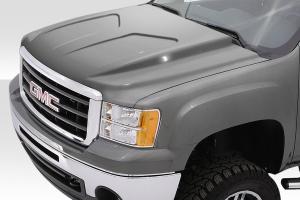 2007-2013 GMC Sierra Duraflex Cowl Hood - 1 Piece