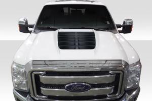 2011-2016 Ford Super Duty F250, 2011-2016 Ford Super Duty F350 F450 Duraflex GT500 V2 Hood - 1 Piece