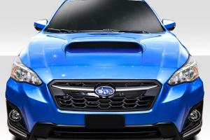 2018-2020 Subaru Crosstrek Duraflex STI Look Hood - 1 Piece