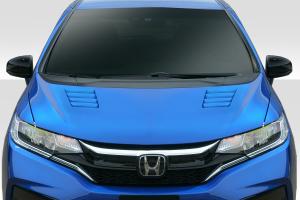 2015-2019 Honda Fit Duraflex AMS Hood - 1 Piece