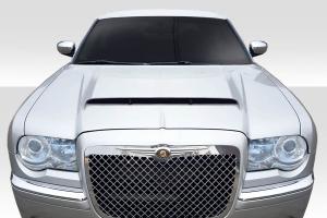 2005-2010 Chrysler 300 300C Duraflex Demon Look Hood - 1 Piece