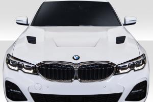 2019-2020 BMW 3 Series G20 Duraflex AF1 Look Hood - 1 Piece
