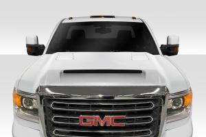 2015-2019 GMC Sierra 2500 3500 Heavy Duty Duraflex RKS Hood - 1 Piece