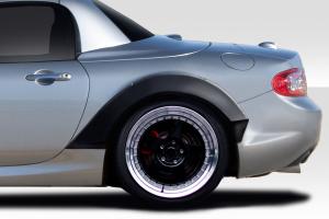 2006-2015 Mazda Miata MX-5 Duraflex RallyCross Rear Fender Flares - 2 Piece