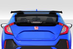 2017-2020 Honda Civic HB Duraflex SPN Roof Wing Spoiler - 1 Piece