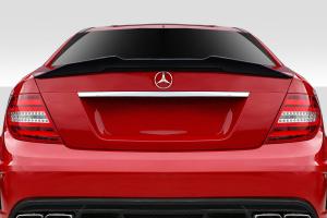 2008-2014 Mercedes C Class W204 4DR Duraflex Plasma Rear Wing Spoiler - 1 Piece