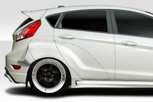 2014-2019 Ford Fiesta Duraflex CPR Wide Body 70MM Rear Fender Flares - 7 Piece