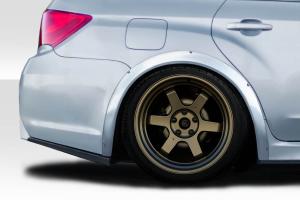 2011-2014 Subaru Impreza WRX STI 4DR Duraflex Rally Rear Fender Flares - 2 Pieces