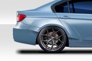 2012-2018 BMW 3 Series F30 Duraflex KTV Wide Rear Fender Flares - 6 Piece
