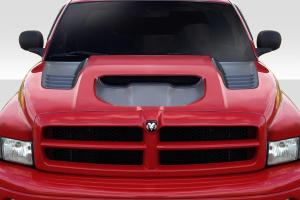 1994-2001 Dodge Ram Duraflex TRX Look Hood - 1 Piece