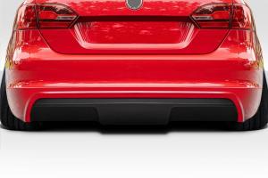 2011-2014 Volkswagen Jetta Duraflex Pro V Rear Diffuser - 1 Piece