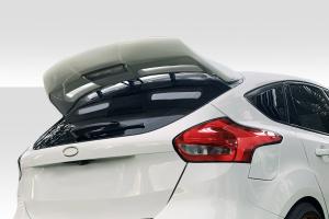 2015-2018 Ford Focus ST Duraflex Walla Rear Wing Spoiler Extension - 1 Piece