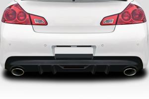 2010-2015 Infiniti G Sedan G35, 2010-2015 Infiniti G Sedan G37 Q40 Duraflex Avera Rear Diffuser - 1 Piece
